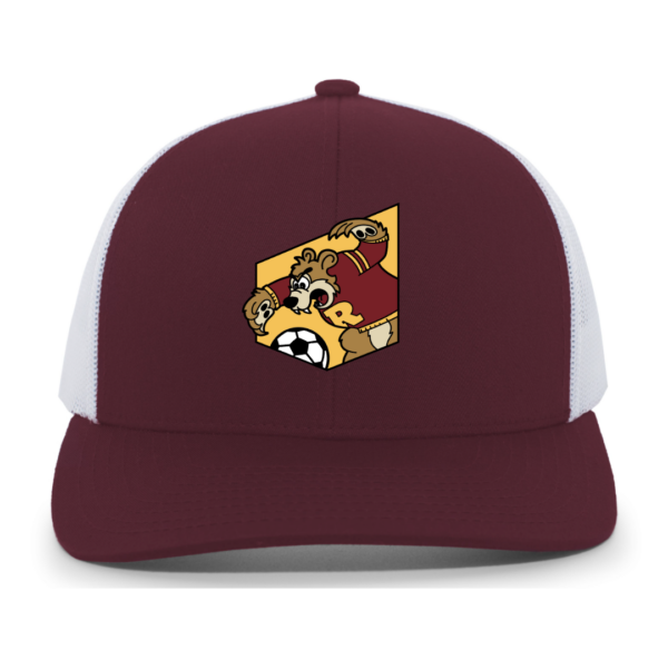 Trucker Hat with Embroidered Roosevelt Soccer Logo